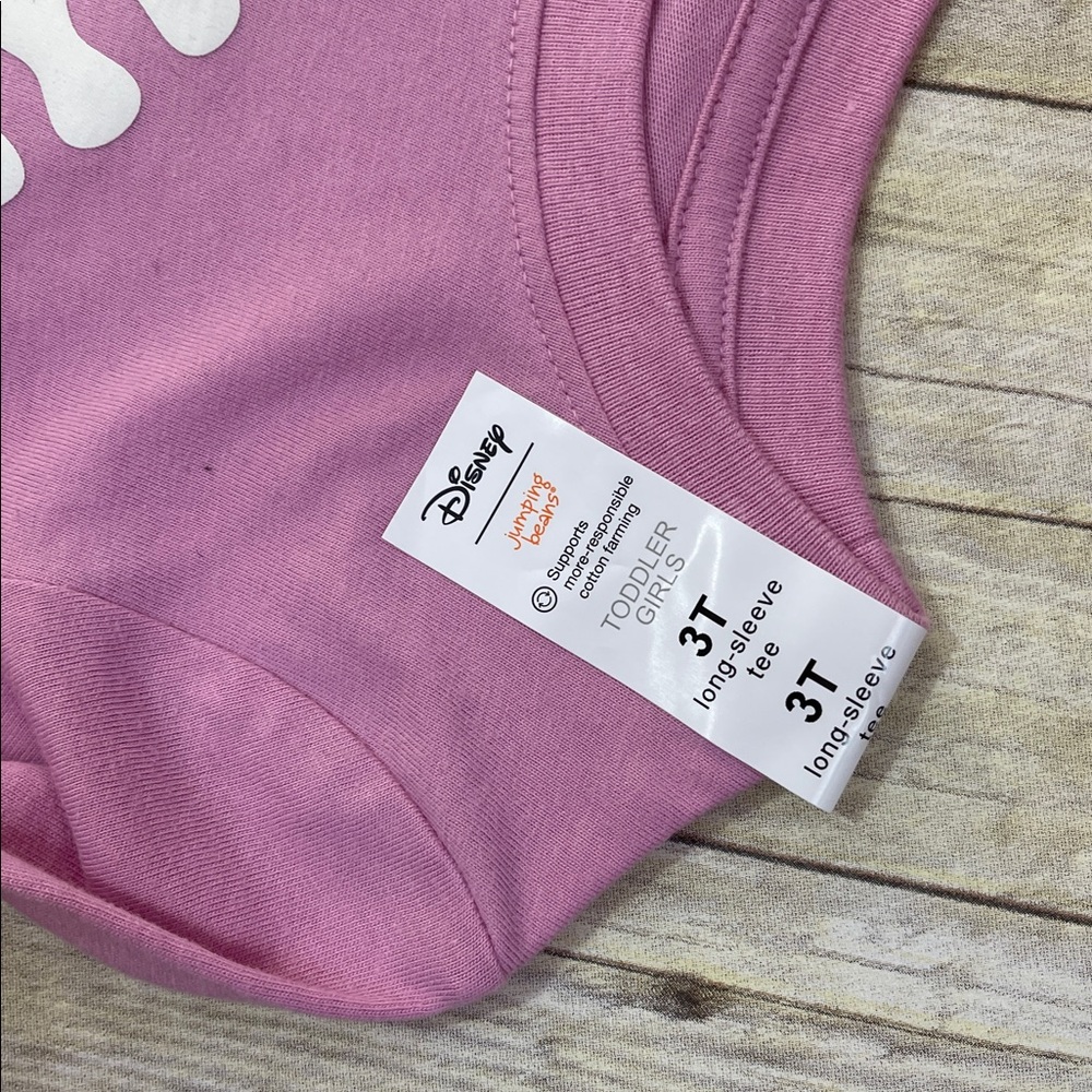 Minnie Mouse Long Sleeve Tee 3T - Picture 5 of 5